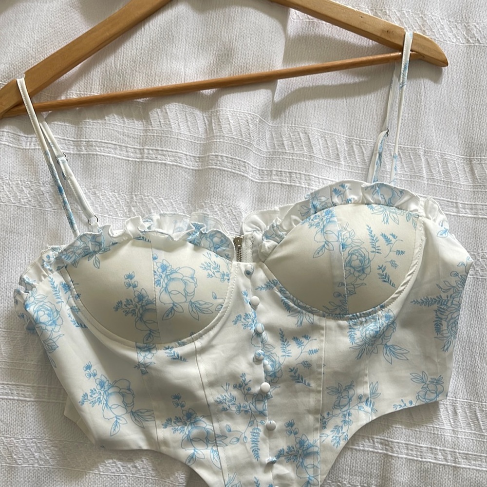 CORSET TANK TOP